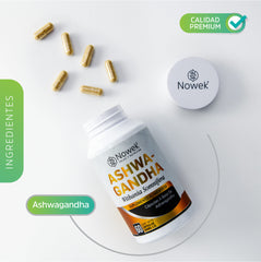 Ashwagndha - 60 Cápsulas de 500 mg