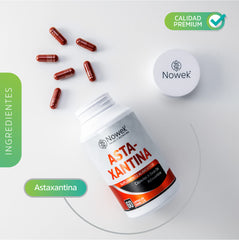 Astaxantina - 60 Cápsulas de 500 mg