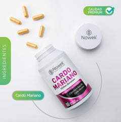 Cardo Mariano - 60 Cápsulas de 500 mg