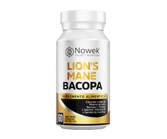 Lion's Mane + Bacopa + L Tirosina + Semilla De Uva - 60 cápsulas de 500 mg
