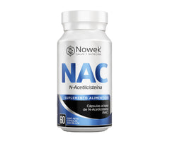 NAC (N-Acetilcisteína) - 60 cápsulas de 500 mg