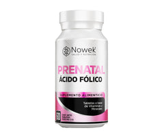Prenatal Ácido Fólico - 60 tabletas de 500 mg