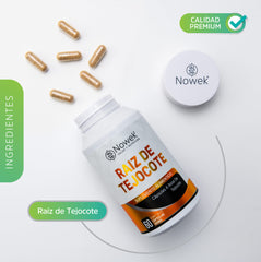 Raíz de Tejocote - 60 cápsulas de 500 mg