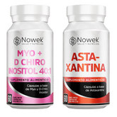 Kit Astaxantina + D-Chiro Inositol 40:1 – 60 Capsulas 500mg