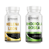 Kit Melena De León Y Rhodiola Rosea - 60 Cpasulas 500mg