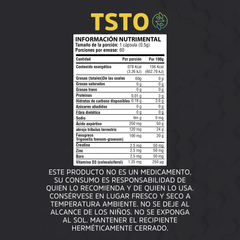 TSTO - 60 cápsulas de 500 mg
