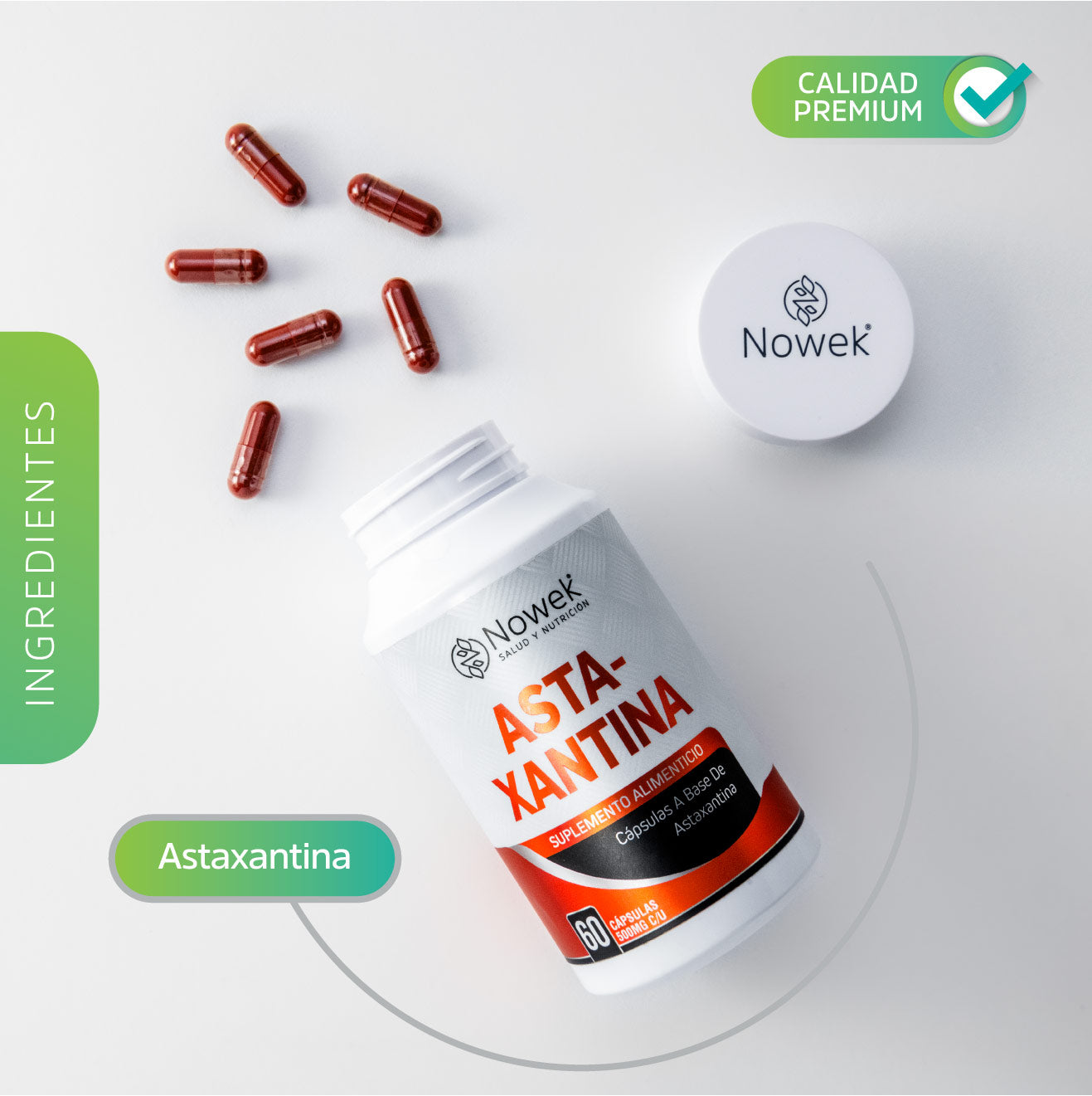 Kit Astaxantina + Resveratrol – 60 capsulas 500mg