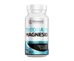 Treonato de Magnesio - 60 cápsulas de 500 mg