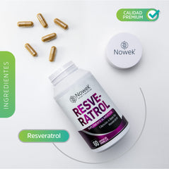 Kit NMN 30 Capsulas + Resveratrol 60 capsulas  – 500Mg