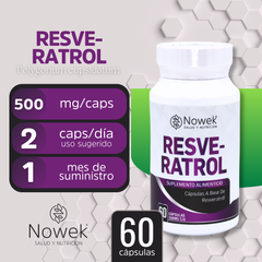 Kit NMN 30 Capsulas + Resveratrol 60 capsulas  – 500Mg