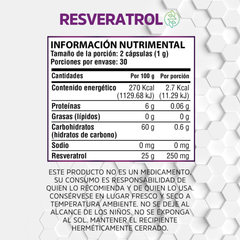 Kit NMN 30 Capsulas + Resveratrol 60 capsulas  – 500Mg